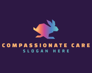 Rabbit Pet Care logo design