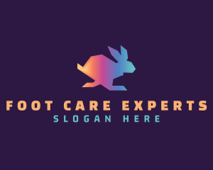 Rabbit Pet Care logo design