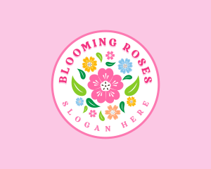 Flower Bloom Wellness logo design