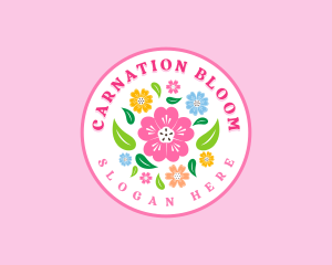 Flower Bloom Wellness logo design