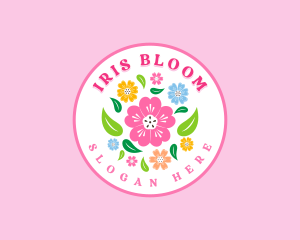 Flower Bloom Wellness logo design