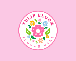 Flower Bloom Wellness logo design