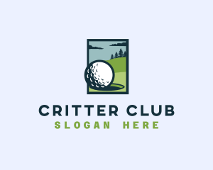 Golf Sport Entertainment logo design