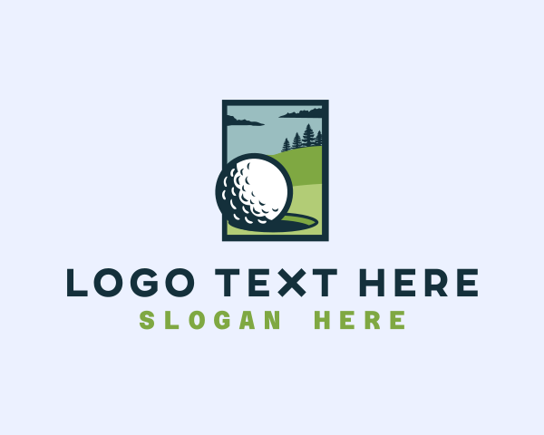 Golf Course logo example 1