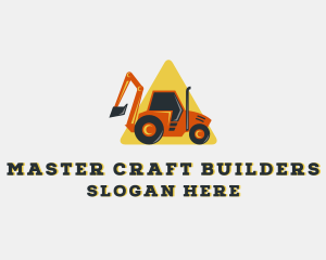 Backhoe Construction Builder logo