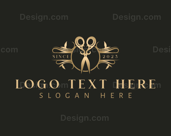 Classy Scissors Shears Logo