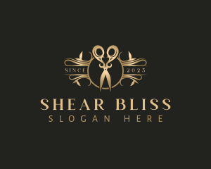 Classy Scissors Shears logo design