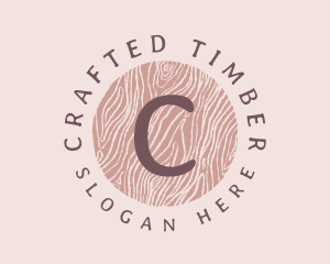 Wood Texture Pastel logo design