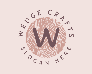 Wood Texture Pastel logo design