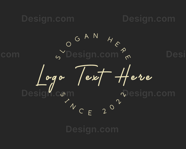 Modern Fashion Business Logo