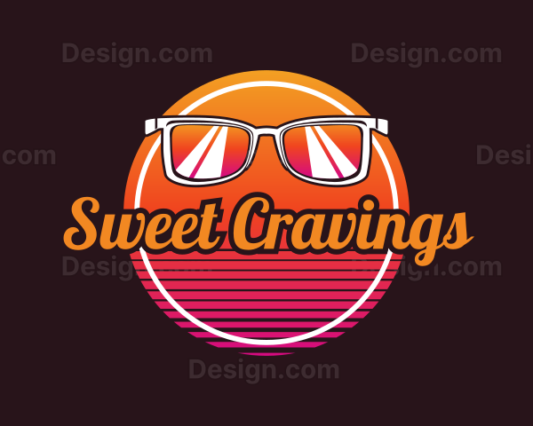 Summer Beach Sunglass Logo