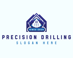 Drill Repair Handyman logo design