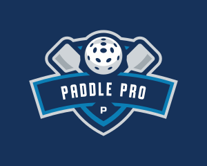 Pickleball Sport Championship logo design