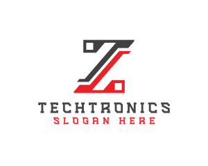 Electronics Circuit Letter Z logo