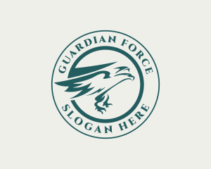 Flying Eagle Aviary logo design