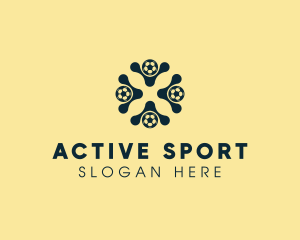 Soccer Sports Club  logo design