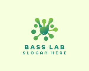 Genetic Virus Laboratory logo design