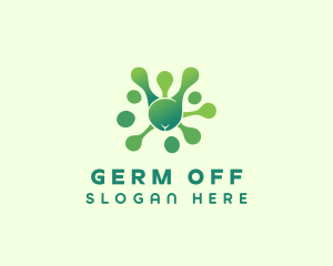 Genetic Virus Laboratory logo design