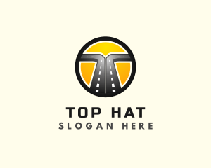 Logistics Road Highway logo design