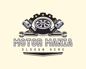 Garage Automotive Mechanic logo design