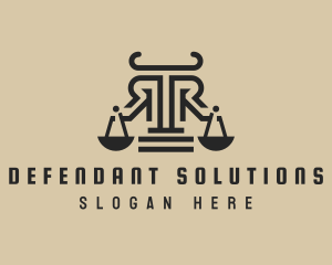 Law Firm Letter R logo