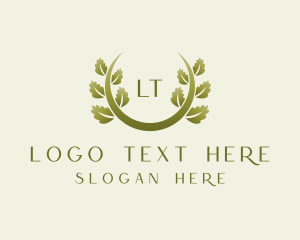 Elegant Vine Foliage logo