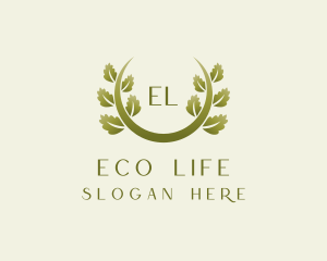 Elegant Vine Foliage logo design