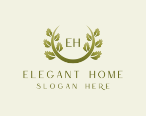 Elegant Vine Foliage logo design