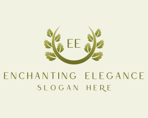 Elegant Vine Foliage logo design