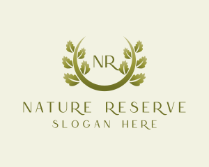 Elegant Vine Foliage logo design