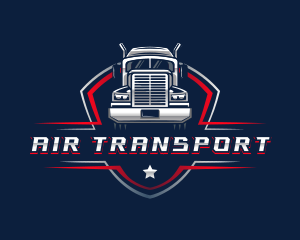 Truck Transport Express logo design