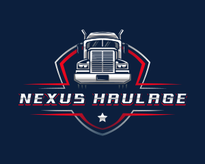 Truck Transport Express logo design