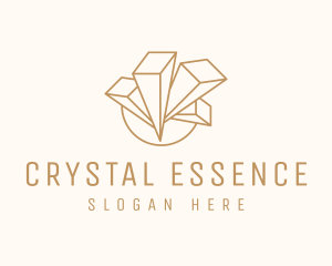 Crystal Gem Jewelry logo design