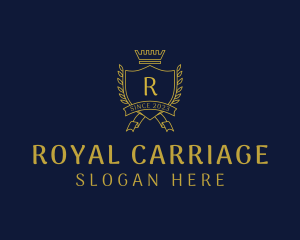 Royal Crown Shield logo design