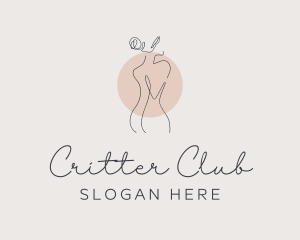 Nude Female Body  logo design