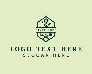 Landscaping Flower Garden logo