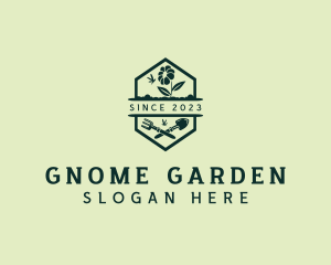 Landscaping Flower Garden logo design