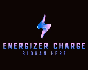 Power Lightning Bolt logo design