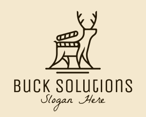 Deer Nature Documentary logo design