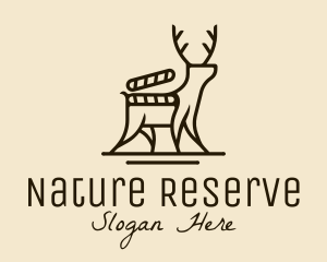 Deer Nature Documentary logo design