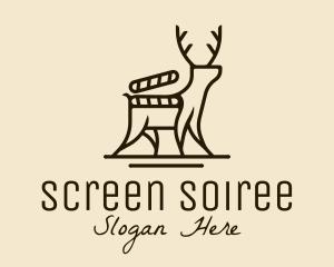 Deer Nature Documentary logo design