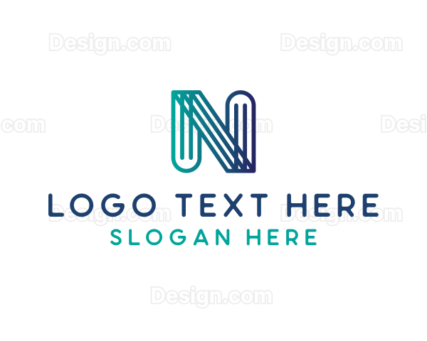 Generic Business Letter N Logo