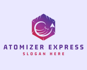 Express Arrow Package Logistics logo design