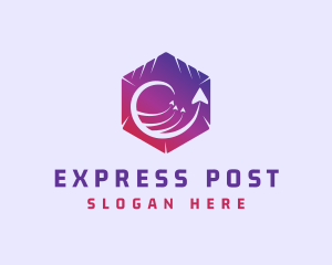 Express Arrow Package Logistics logo design