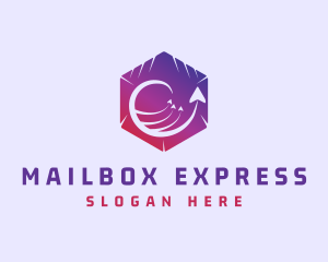 Express Arrow Package Logistics logo design