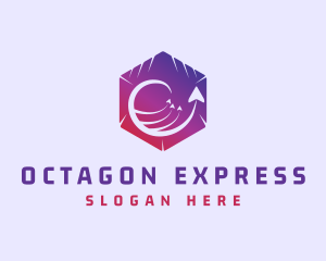 Express Arrow Package Logistics logo design