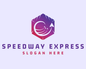 Express Arrow Package Logistics logo design