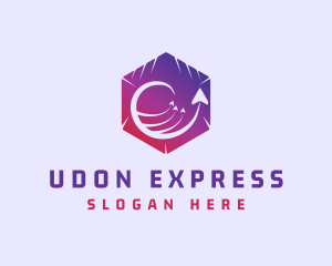 Express Arrow Package Logistics logo design