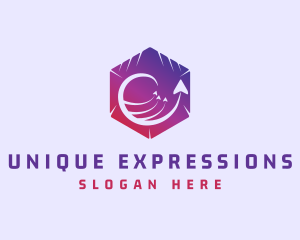 Express Arrow Package Logistics logo design