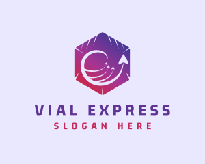 Express Arrow Package Logistics logo design